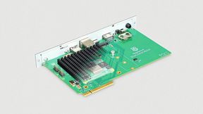 Raspberry Pi Smart Display Module mit gestecktem Compute Module 5: Vollständig integrierte Displaylösung mit zahlreichen Anschlüssen. (Bild: Raspberry Pi Foundation)