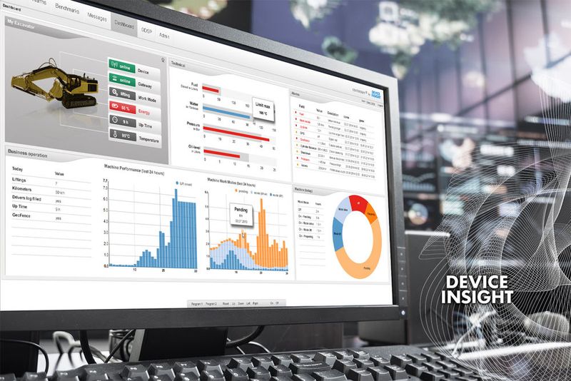 Die 2003 gegründete Device Insight GmbH ist ein spezialisierter Anbieter von Internet of Things-Plattformen, der Unternehmen bei der Digitalisierung im Umfeld von Industrie 4.0 und IoT begleitet. Flaggschiff des Unternehmens ist die cloudbasierte IoT-Plattform Centersight NG. Sie unterstützt die globale Vernetzung von Maschinen und Anlagen und stellt Funktionen wie Datenerfassung, Industrial Analytics, Condition Monitoring, Predictive Maintenance und Machine Learning zur Verfügung. (Bild: Device Insight)