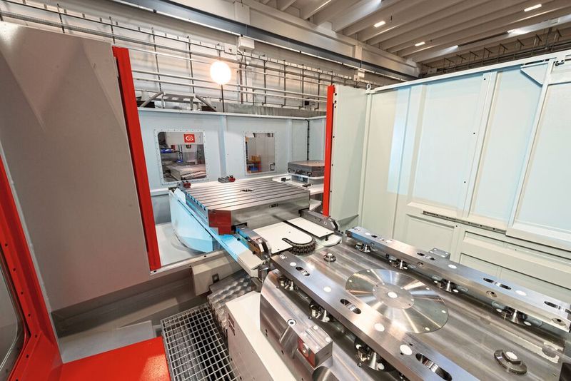 La SIP 7000 comprenant une unité de palettisation. (Source : DECLIC)