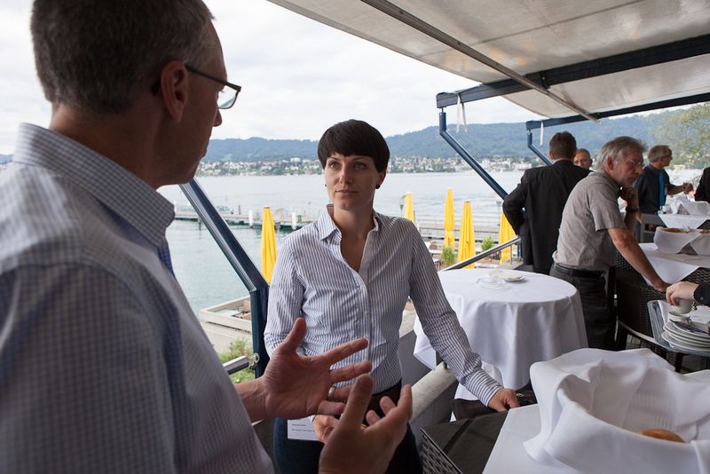 Einmal jährlich treffen sich  zum Swissmem-Symposium sich die Entscheider der MEM-Industrie. (Bild: Markus Senn)