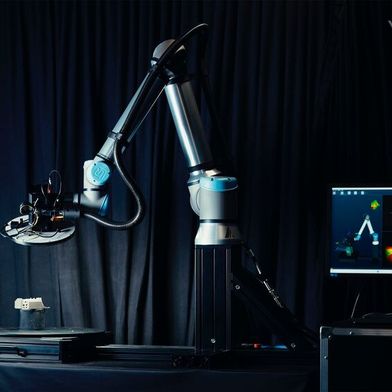 The fully automatic 3D capture system operates without traditional teaching. (Image:Fraunhofer IGD)