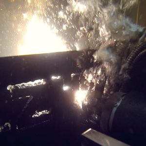 Der Taucher übernimmt beim Laserschneiden unter Wasser lediglich Kontrollfunktionen, heißt es.