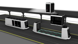 Das neue modulare Konzept soll den Verkehr auf Schiene und Straße näher zusammenbringen. (Bild: Pods4Rail project group, ©moodley)