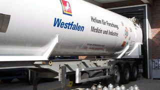 Flüssiges Helium muss in aufwändig isolierten Containern gelagert werden, damit die Verdunstung möglichst gering bleibt. (Archiv: Vogel Business Media)