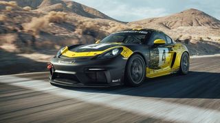 Drei Jahre nach der Premiere des ersten Porsche Cayman GT4 Clubsport präsentiert der Premiumhersteller nun die nächste Generation des Sportwagens. (Porsche)