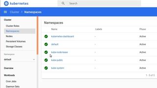 Kubernetes überwachen mit Kubectl und dem Dashboard (Screenshot: Thomas Joos) (Kubernetes überwachen mit Kubectl und dem Dashboard (Screenshot: Thomas Joos))