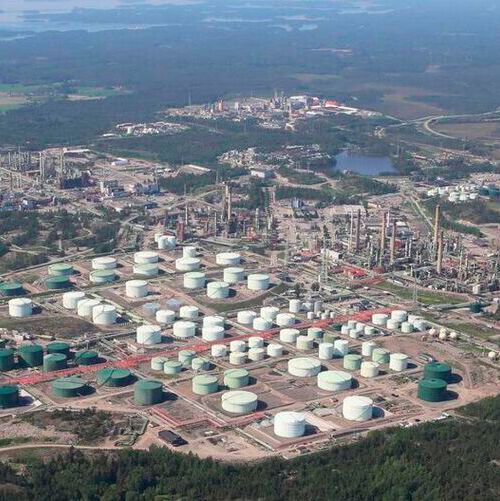 Neste's Porvoo site in Finland. Neste's Porvoo site in Finland.