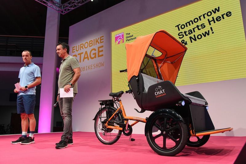 Cargo boomt - Die Absatzzahlen für Lastenräder – oder neudeutsch Cargo-Bikes – sind im steilen Steigflug,... (Messe Friedrichshafen)
