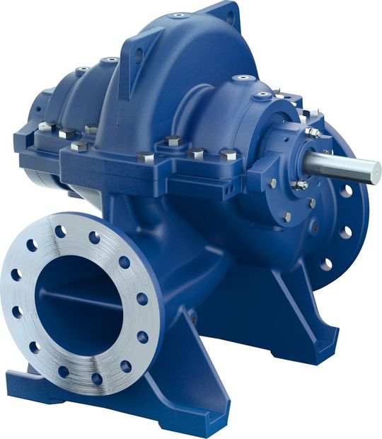 The new pumps of the Omega type series have been designed for handling water and fluids with a low solids content efficiently.(Source:  KSB)