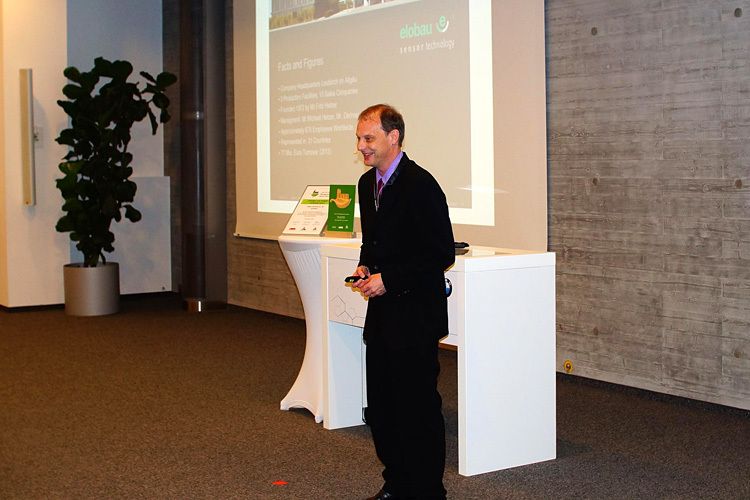 Wie bei Elobau Nachhaltigkeit aus unternehmerischer Verantwortung und mit Begeisterung gelebt wird, erklärte Qualitätsmanager Roland Karrow. (Foto: Growtth Consulting Europe)