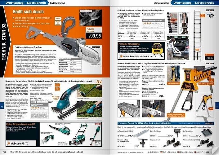 ELV-Katalog 2015: Neuigkeiten, Projekte, Produkte - eine kleine Katalogauswahl (Bild: ELV)