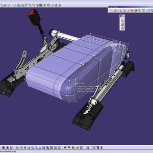 Imagine & Shape (IMA) basiert auf der noch recht jungen Subdivision-Surface-Technologie, welche vor allem im Filmbereich zur Gestaltung von Animationen eingesetzt wird. Damit lassen sich Freiform-Oberflächen aus einem einzigen Element heraus modellieren –Dinosaurier und Avatare in Filmen, aber neuerdings auch Automobil-Karosserien oder Autositze.