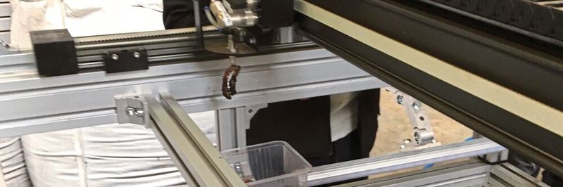 Mit dem „Wurmpicker“ lassen sich automatisiert einzelne Regenwürmer abpacken - beispielsweise für Angler. (Stefanie Michel)