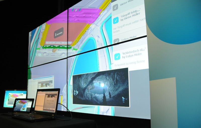 Es überwindet die starre Zuordnung von Pixelquellen auf Displays und transportiert stattdessen Pixelinhalte von überall nach überall. (Bild: Display as a Service)