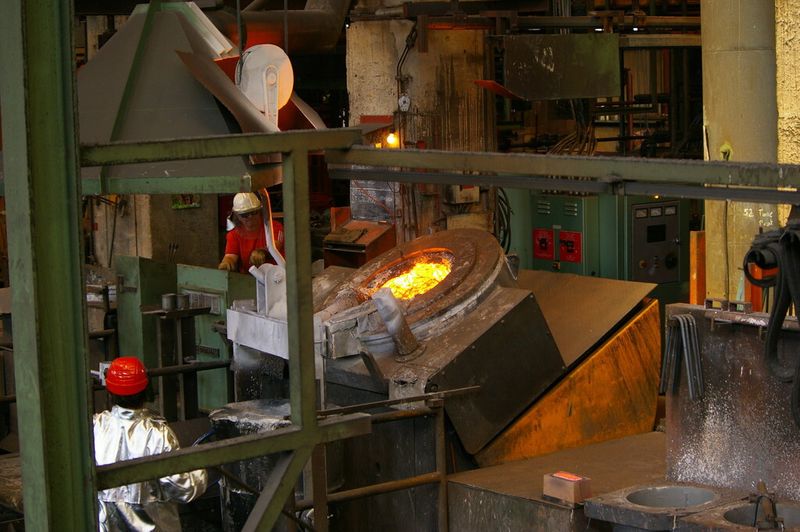 FASA - Fonderie et Ateliers mécaniques d'Ardon SA, Ardon (Valais). (Image: MSM / JR Gonthier)