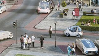 Autonome Fahr- und intelligente Stadttechnologien werden der Passagier-Wirtschaft zu einem enormen Boom verhelfen und die Umgestaltung der gesamten Industrie bewirken. (Bild: Daimler AG)