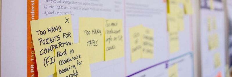 Beim Einsatz des Canvas-Modells sollte unbedingt die „Post-it®-Regel“ eingehalten werden: Nur ein Argument pro Zettel! Beim Einsatz des Canvas-Modells sollte unbedingt die „Post-it®-Regel“ eingehalten werden: Nur ein Argument pro Zettel!