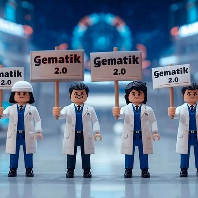 Für Weiterentwicklung der Gematik wünschen sich Krankenkassen klare Spielregeln. Wie diese aussehen, haben verschiedene Krankenkassen in einem Forderungspapier festgehalten. (Bild: Canva / KI-generiert)