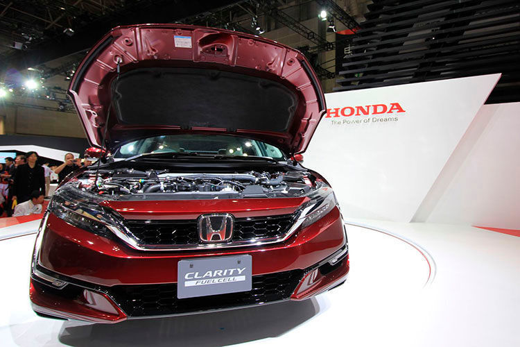 Honda stellte die Brennstoffzelle in den Mittelpunkt des Messeauftritts. (Foto: press-inform)