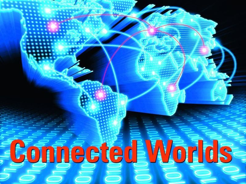 „Connected Worlds“ verbinden die Themengebiete der CeBIT. (Archiv: Vogel Business Media)