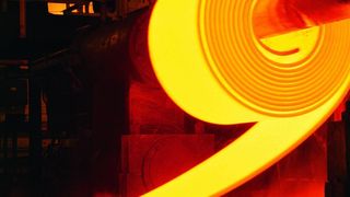 Die Rollgangsmotoren sind auf die anspruchsvollen Betriebsbedingungen in einem Stahlwerk ausgelegt. (Bild: WEG Germany)