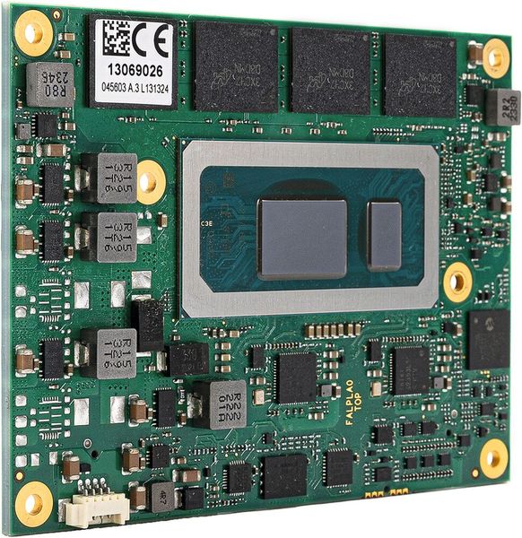 conga-HPC/mRLP: Das COM-HPC-Mini-Modul von Congatec ist kompakt, leistungsstark und ausgelegt für moderne High-Speed-Schnittstellen. (Bild: Congatec)