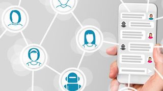 Dem Chatbot „Frag-den-Michel“ können die Bürger in Hamburg ihre Fragen rund um die Uhr stellen. ( iconimage - stock.adobe.com)