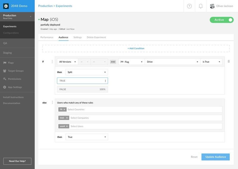 Mit den Feature-Flags von Rollout ist es möglich, Software nur teils auszurollen und andere Funktionen wieder zurückzunehmen. (Rollout.io)