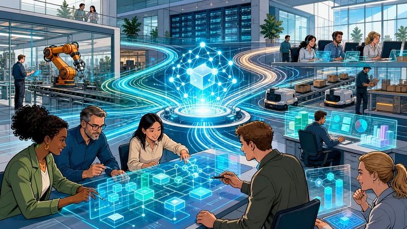Eine hohe AI-Readiness soll einen schnellen und effektiven Einsatz künstlicher Intelligenz im Unternehmen gewährleisten.(Bild:  KI-generiert)