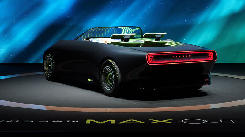 Der Elektro-Roadster Max-Out zeigt Nissans Zukunft.