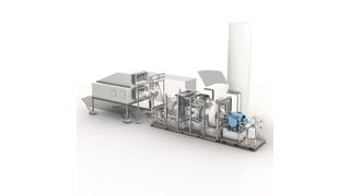 Als detailliert aufeinander abgestimmten Maschinenstrang liefert MAN Diesel & Turbo sowohl Turbine als auch Kompressor (hier in blau) aus einer Hand. (Bild: MAN Diesel & Turbo)