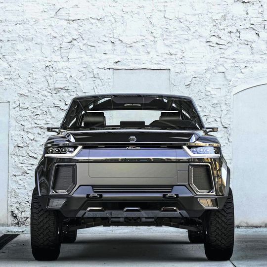 Auf den ersten Blick wirkt der Atlis XT wie ein typischer Pick-up.(Bild:  Atlis Motor Vehicles)