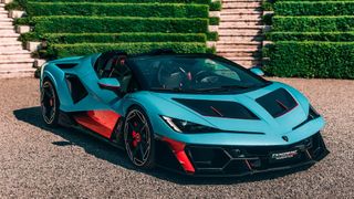 Den Fenomenon baut Lamborghini nun auch als Roadster. (Bild: Lamborghini)