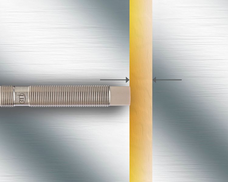 Prüfung des Ölspaltes an hydrostatischen Lagern mit Wirbelstrom-Sensoren der Reihe eddyNCDT 3001. (Micro-Epsilon)