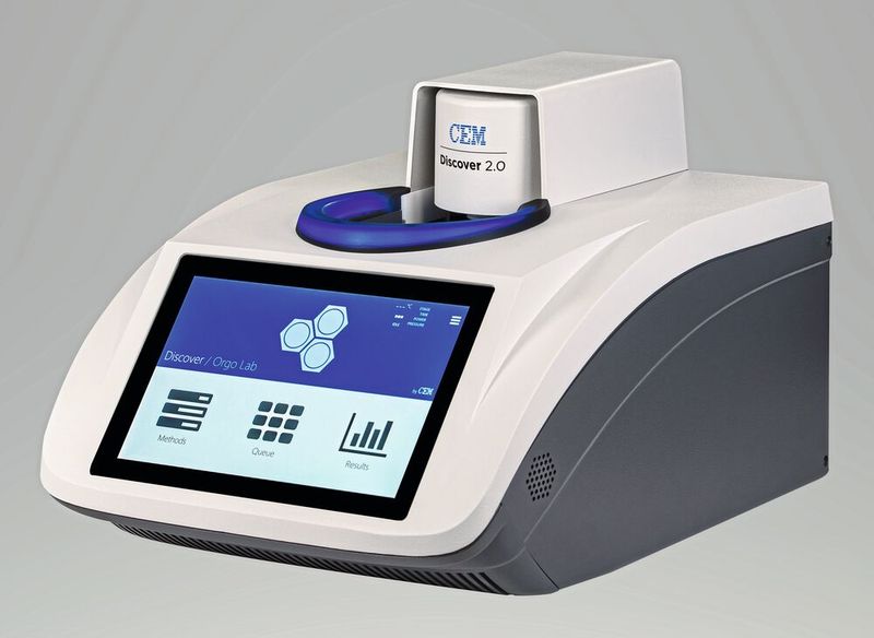 Abb.3: Die Labormikrowelle Discover 2.0 von CEM (Bild: CEM)