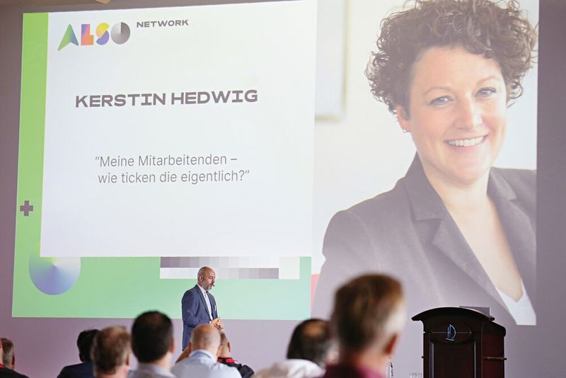 Interessante Einblicke zum Thema „Mitarbeiter“ liefert Speakerin Kerstin Hedwig. (Bild: Also)