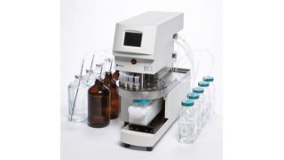 Das automatisiertes SPE-System Smartprep wurde speziell für die kartuschenbasierte Probenvorbereitung entwickelt. (Bild: Axel Semrau)