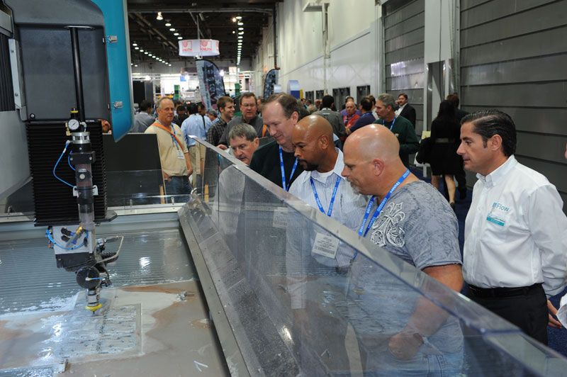 The Fabtech Fair in Las Vegas is also important for the industry. (Fabtech/Jann Hendry)