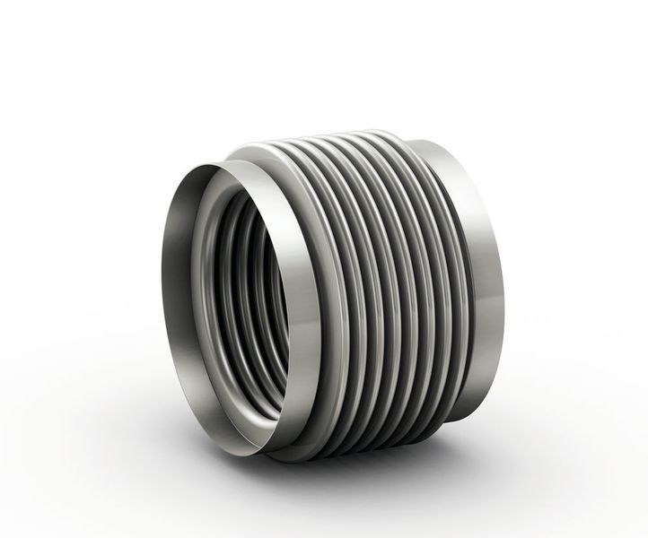 Die Miniatur-Metallbalgkupplungsbaureihe MK ist in vielen verschiedenen Ausführungen erhältlich. Der Metallbalg besteht aus hochelastischem Edelstahl. (R+W)