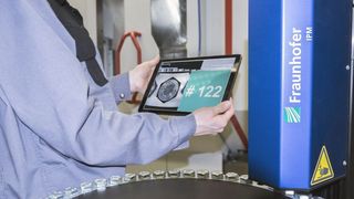 Das "Track & Trace Fingerprint" ist ein markerfreies System zur Rückverfolgung von Massenbauteilen. (Holger Kock/Fraunhofer IPM)