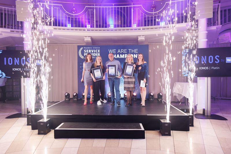 Kategorie Cloud Service Provider: Platin: Ionos, Gold: Terra Cloud, Silber: Vodafone (Bild: Vogel IT-Medien GmbH)