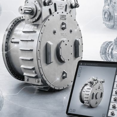 Die individuellen Getriebe von Zollern enthalten viel Know-how und Perfektion. Mit der Software Classmate CAD lassen sich Ähnlichteile einfach identifizieren. (Bild: Simus Systems)