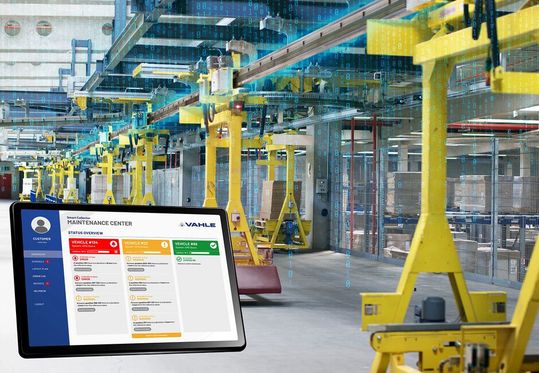 Ungebrochen ist der Erfindergeist bei Vahle noch heute. Die Kamener setzen etwa mit dem Smart Collector neue Maßstäbe bei der Anlagenanalyse und machen als erste eine vorausschauende Wartung möglich. (Bild:  Vahle)