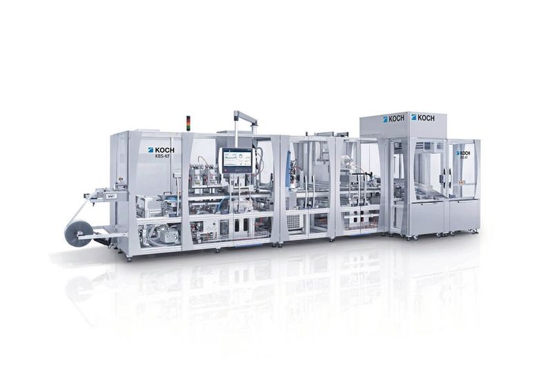 Die Verpackungsmaschinen von KOCH Pac-Systeme überzeugen durch einen modularen Aufbau und ermöglichen so spezifische Lösungen für individuelle Kundenanforderungen. 
(Maschinenbeispiel: Blistermaschine KBS-KF, Leistungsdaten:  Formfläche: von 150 x 300 mm bis 500 x 500 mm; Formtiefe: 70 mm; Siegelformat: von 150 x 300 mm bis 500 x 500 mm; Leistung: 30 Takte/Min. abhängig von Verpackungsmaterial, -form und Siegelzeit). (Bild: KOCH Pac-Systeme GmbH)