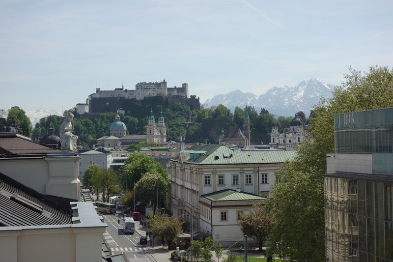 Kaiserwetter in Salzburg. (Bild: IT-BUSINESS)