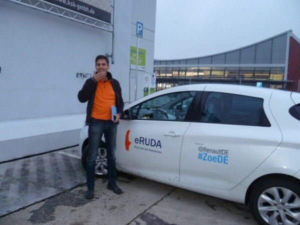 Rein elektrisch unterwegs: Werner Hillebrand-Hansen fuhr 1375 km in 2 Tagen von München nach Barcelona mit dem Renault ZOE (eRUDA.de)