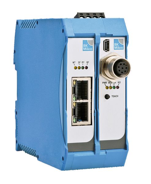 With its new control unit featuring fieldbus interface Profinet IO, Schubert System Elektronik is said to have responded to the trend in machine tool technolohgy to replace Profibus with Profinet. (Source: Werner Peschke)
