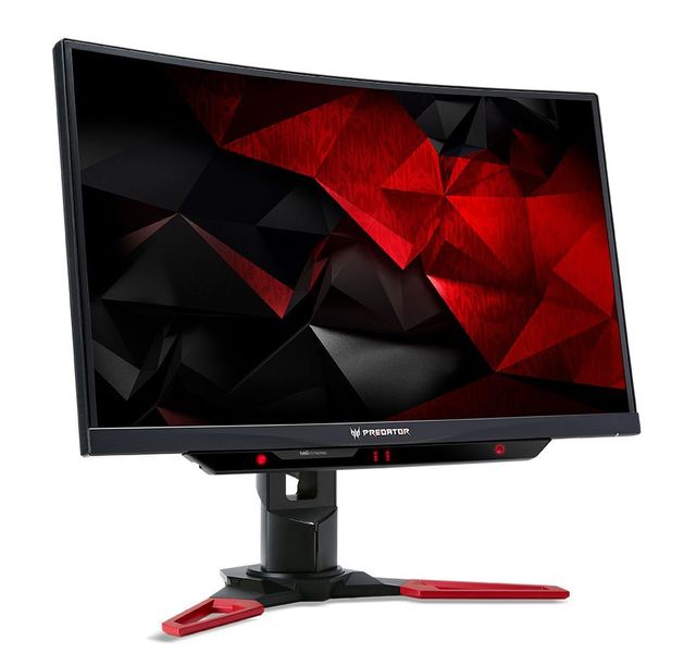 Der gekrümmte  27-Zöller Acer Predator Z271T enthält ebenfalls Eye-Tracking-Technologie von Tobii zur Blicksteuerung. (Acer)