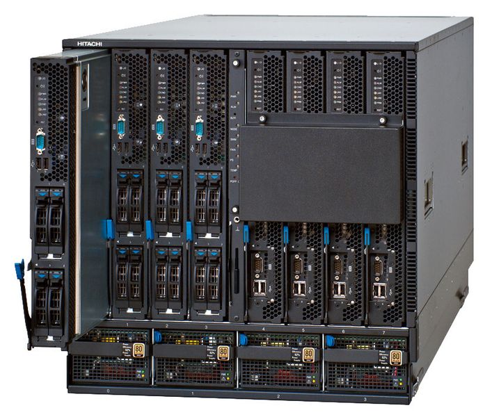 Maxi-Blade: das große Compute Blade 2000. (Hitachi)
