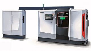 DMG Mori has retained the ergonomic design of the Lasertec SLM series, which provides good accessibility for maintenance and to the build chamber. (DMG Mori)